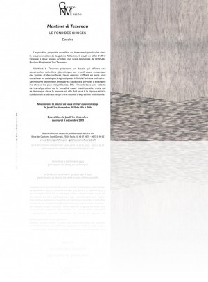 Exposition Le fond des choses